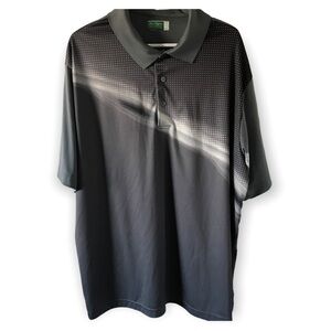 Ben Hogan performance men’s gray polo shirt sleeve shirt